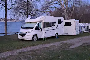 Svendborg Sund Camping - Stellplätze auf dem Campingplatz