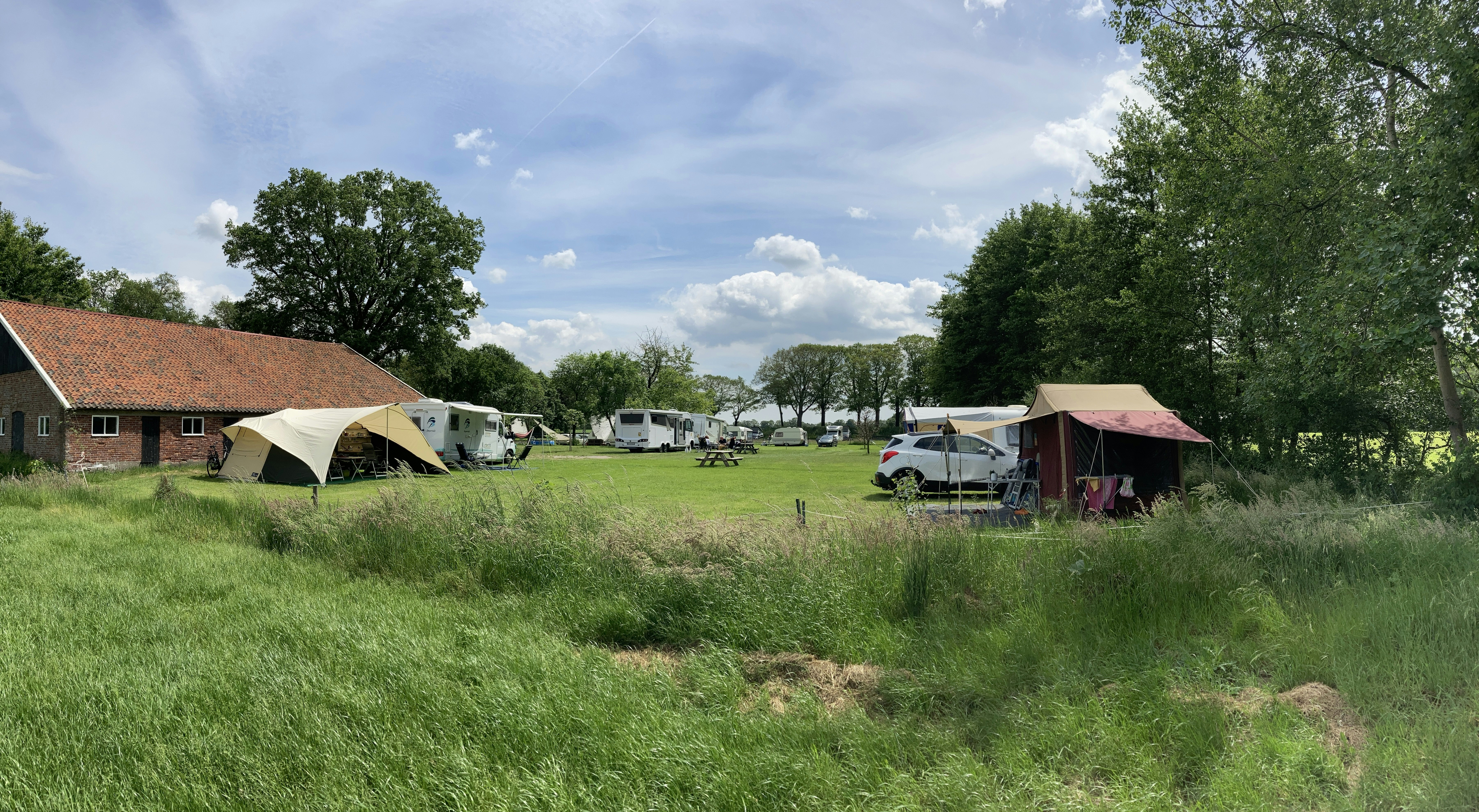 SVR camping en B&B Hoeve de Snippert - Standplätze auf dem Campingplatz