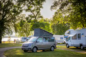 TCS-Camping Genève - Standplätze auf dem Campingplatz