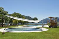 TCS-Camping Lugano - Planschbecken für Kinder im Poolbereich vom Campingplatz