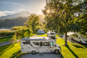 TCS Camping Luzern-Horw - Standplätze auf dem Campingplatz