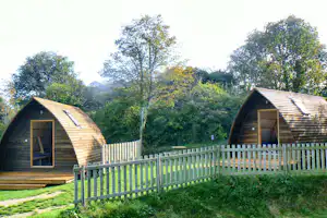 Tehidy Holiday Park - Mobilheim-Hütten auf dem Campingplatz