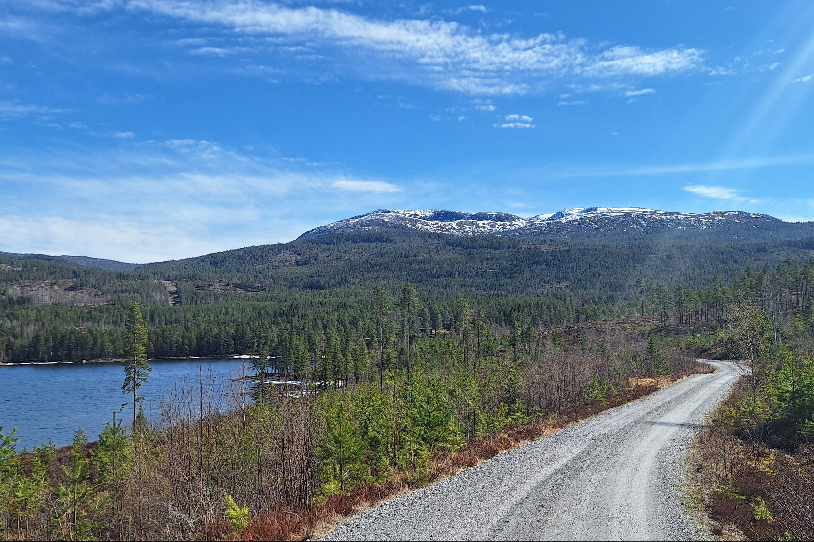 Telemark Camping & Motel - Blick in die Umgebung des Campingplatzes