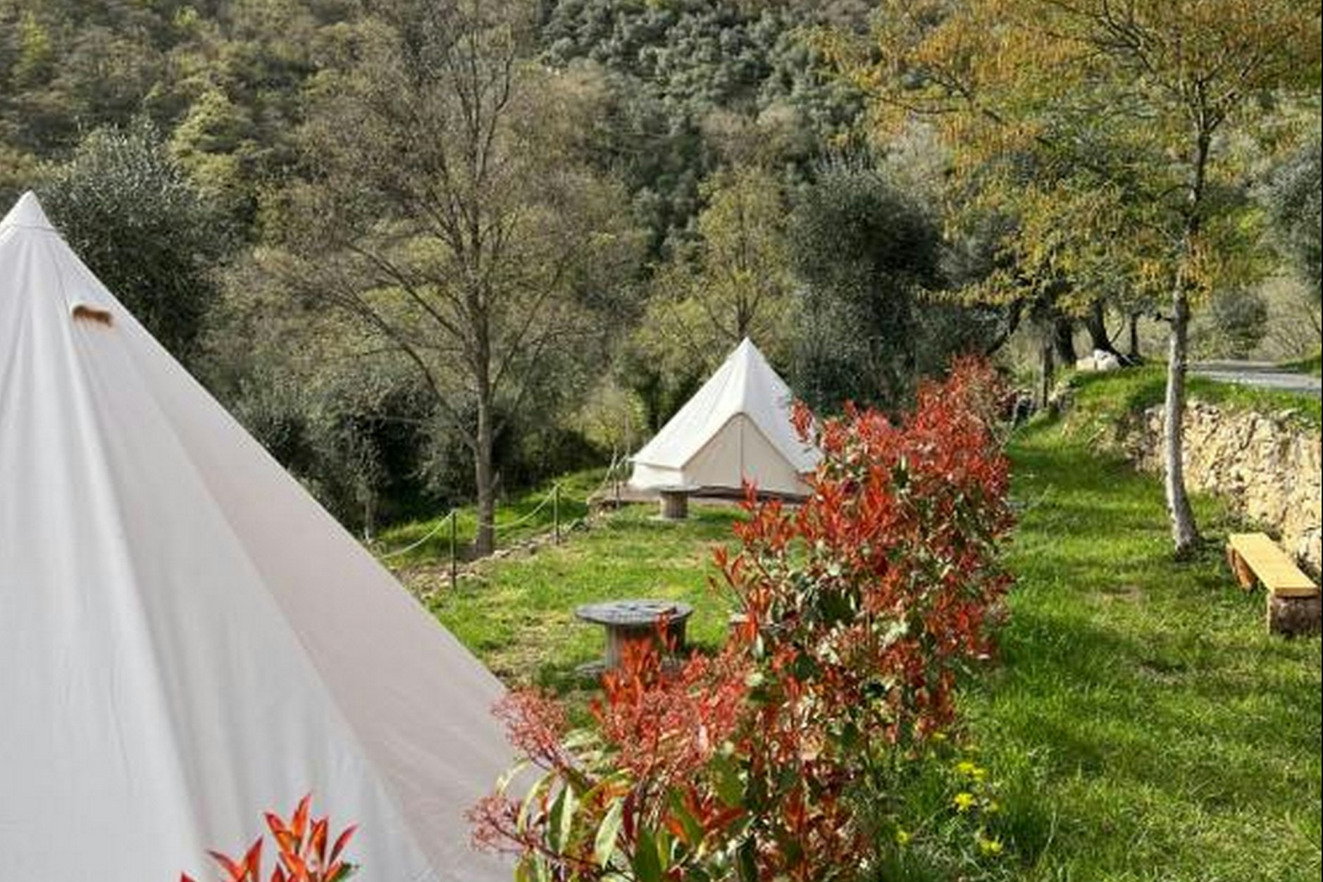 Tendu Experience - Glamping-Zelte auf dem Campingplatz