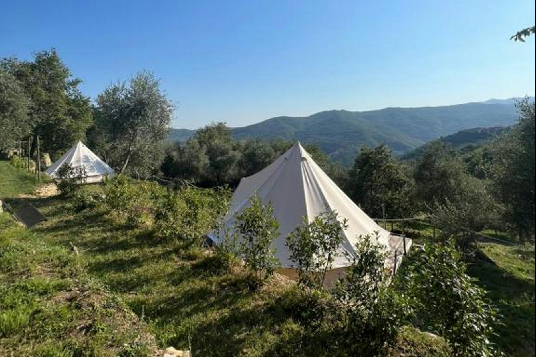 Tendu Experience - Glamping-Zelte auf dem Campingplatz