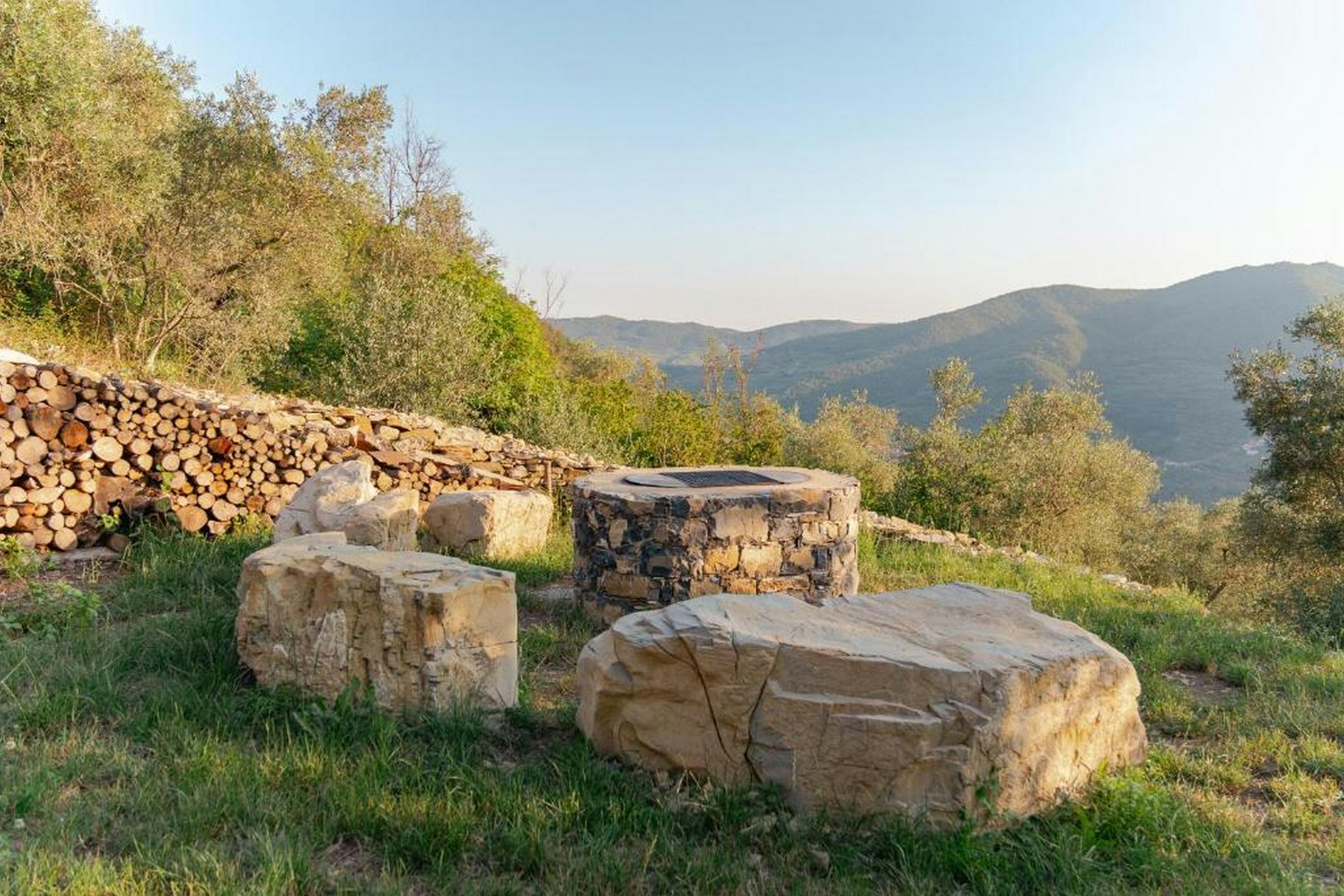 Tendu Experience - Grillstelle auf dem Campingplatz