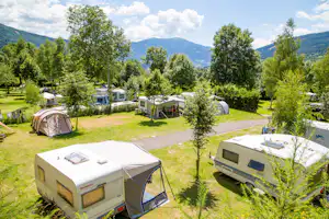 Terrassencamping Maltatal - Standplätze auf dem Campingplatz