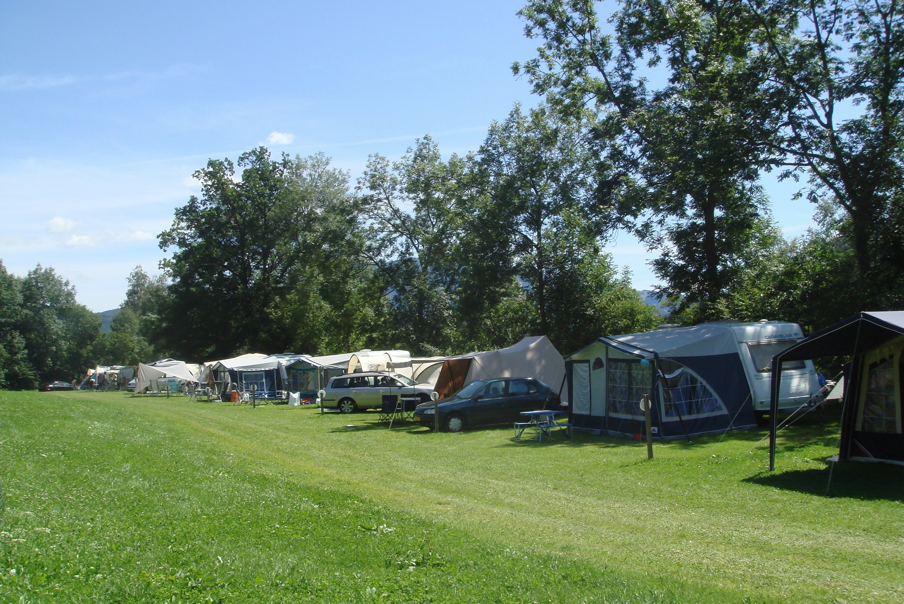 Terrassencamping Maltatal - Standplätze im Grünen auf dem Campingplatz