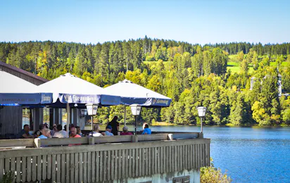 Sandbank Titisee