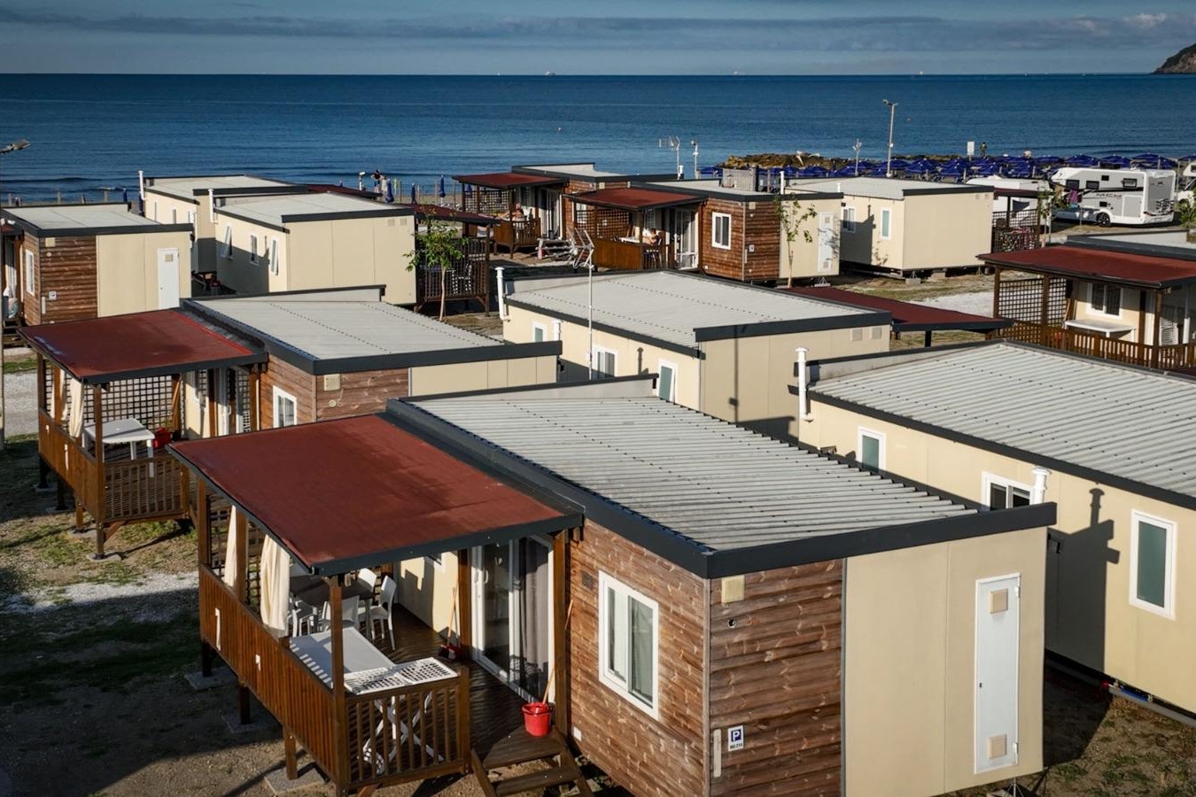 The Beach Camping Village  - Mobilheime auf dem Campingplatz