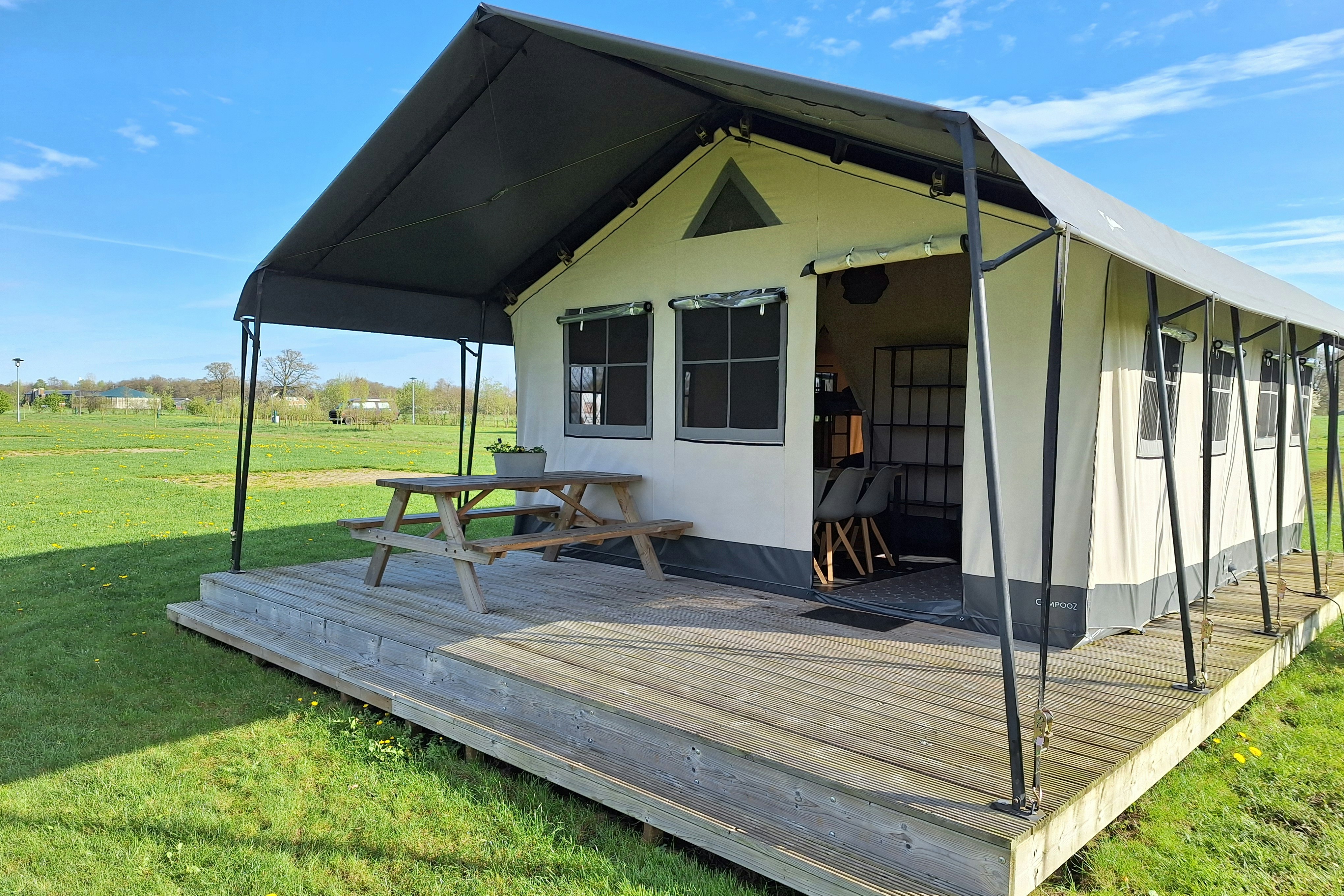 De Regge-Vallei  The Regge-Vallei - Mobilheim mit Veranda