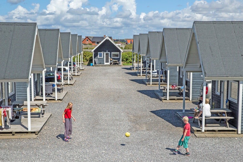 Thyborøn Camping - Mobilheime auf dem Campingplatz
