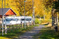 Tingsryd Resort - Wohnmobil- und  Wohnwagenstellplätze auf dem Campingplatz