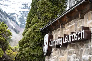 Austria Parks - Camping Leutasch Tirol Camp Leutasch - Eingang des Campingplatzes