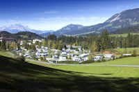 Tirol-Camp - Übersicht auf das gesamte Campingplatz Gelände 
