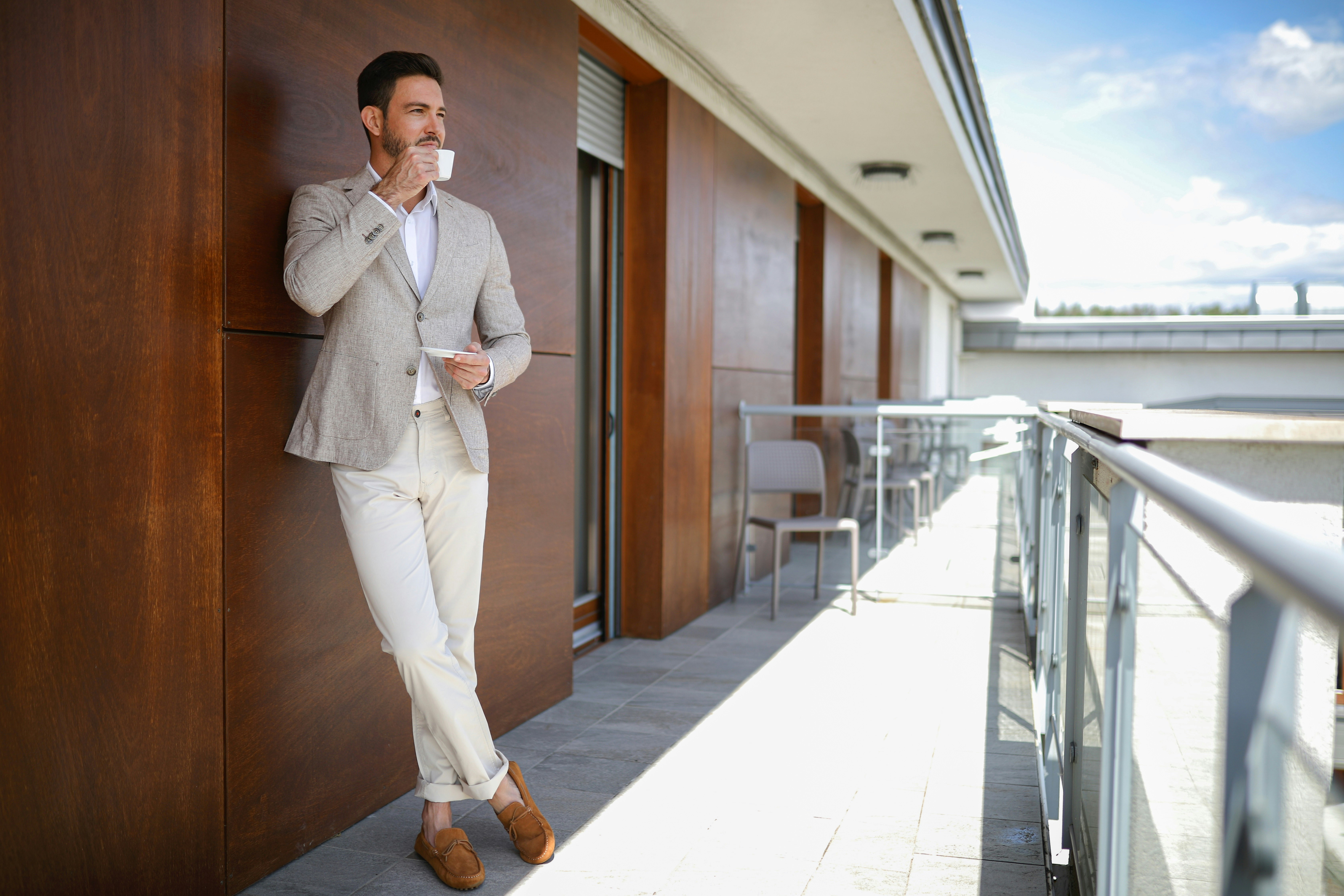 Barack Thermal Camping - Entspannung auf der Terrasse eines Mietapartments