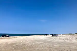 Tranum Klit Camping - breiter Strand in der Nähe vom Campingplatz