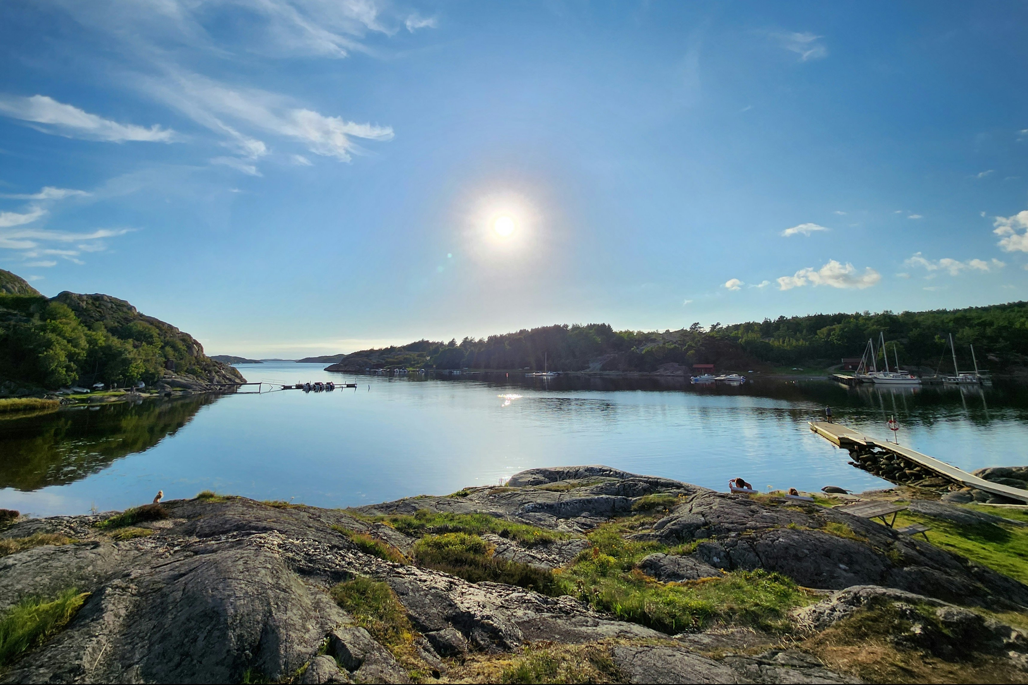 Trellebystrands Camping - Blick auf die Umgebung des Campingplatzes