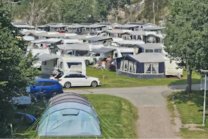 Trellebystrands Camping - Standplätze auf der Wiese auf dem Campingplatz