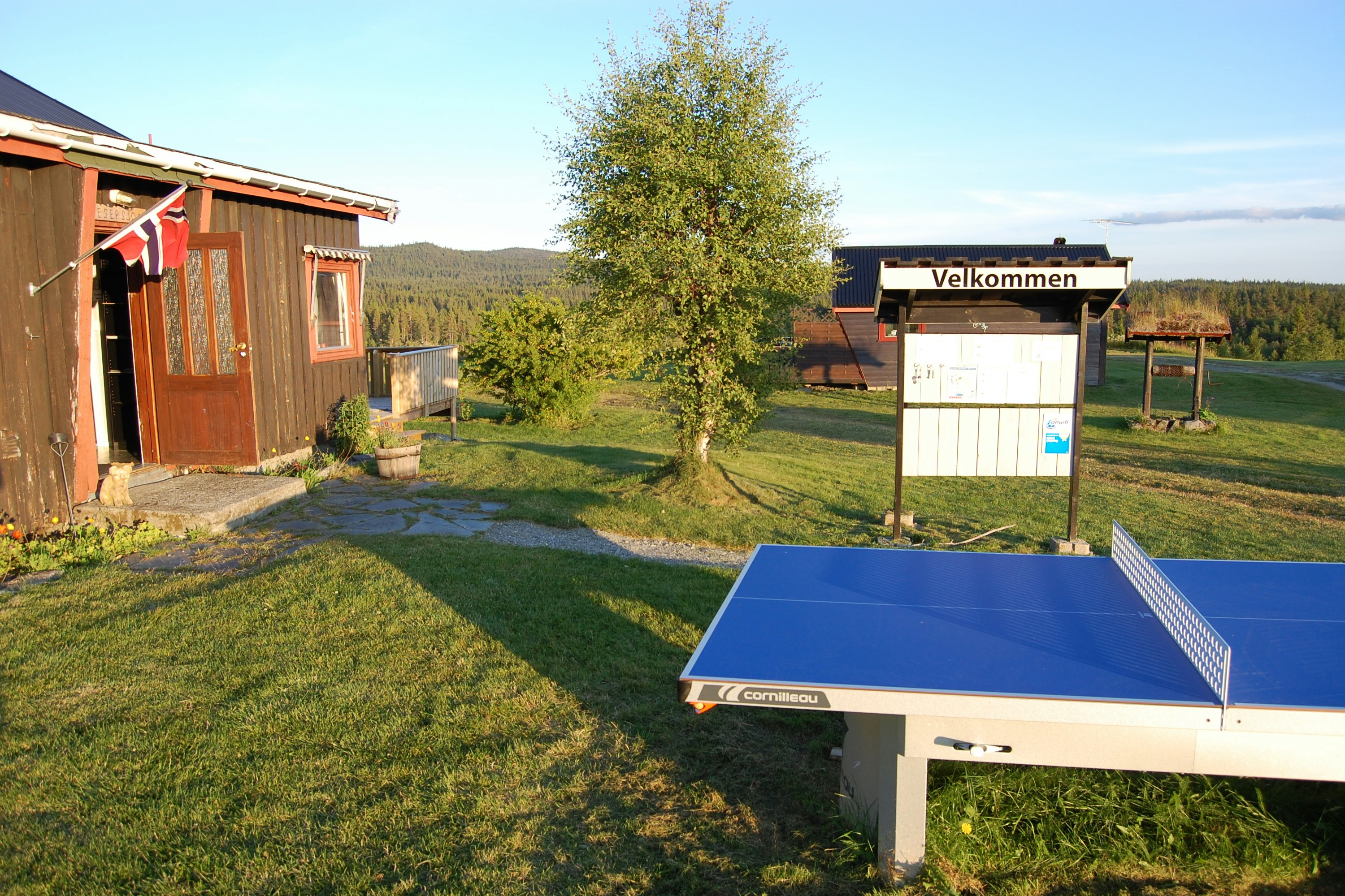 Tubbehaugen Camping - Eingang des Campingplatz