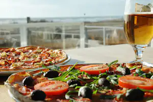Ugglarp Camping - Speisen aus dem Restaurant des Campingplatzes