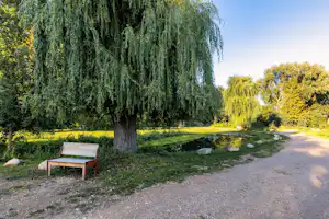 Uhlenköper-Camp - Blick ins Grüne