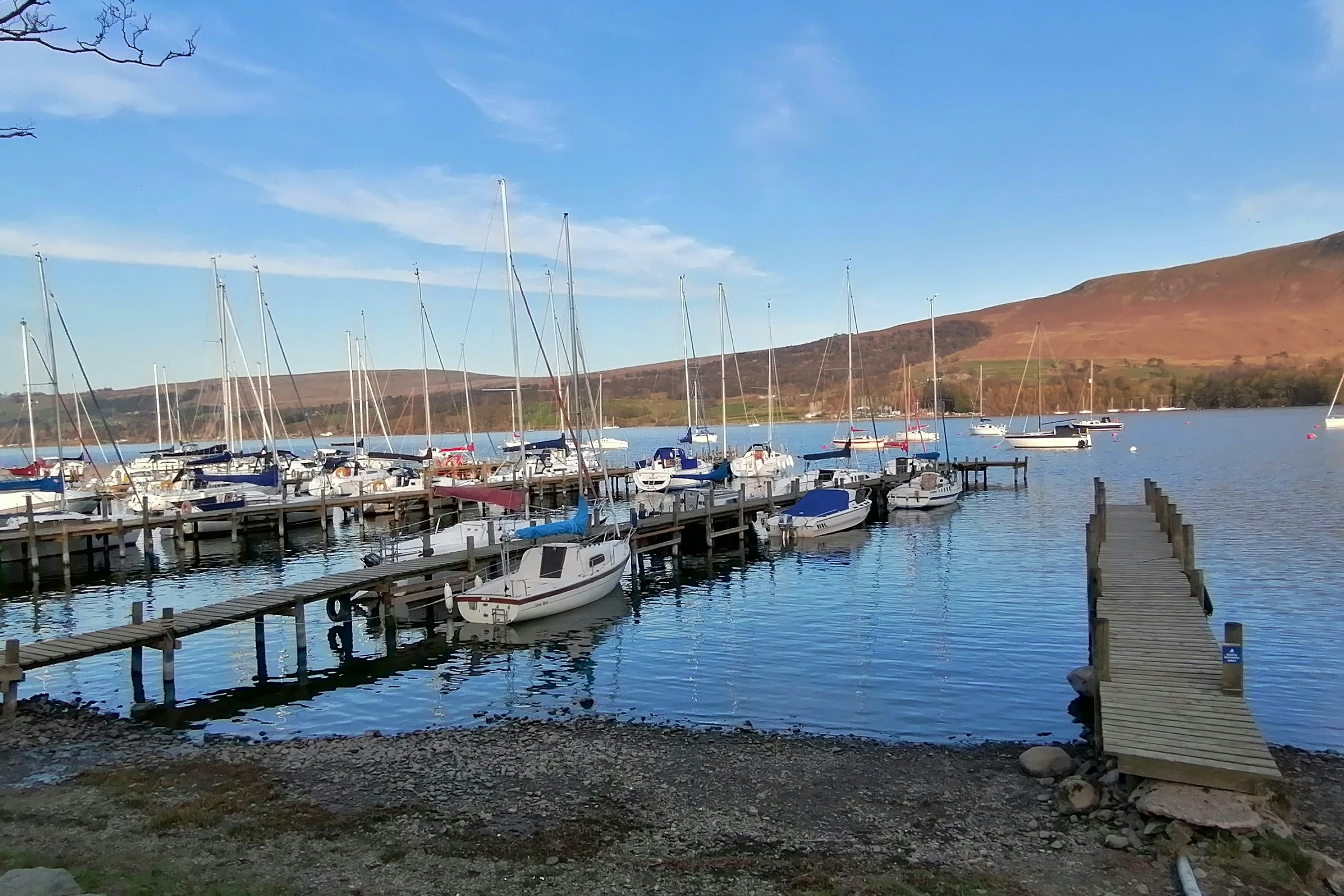 Ullswater Holiday Park - Bootshafen am Campingplatz