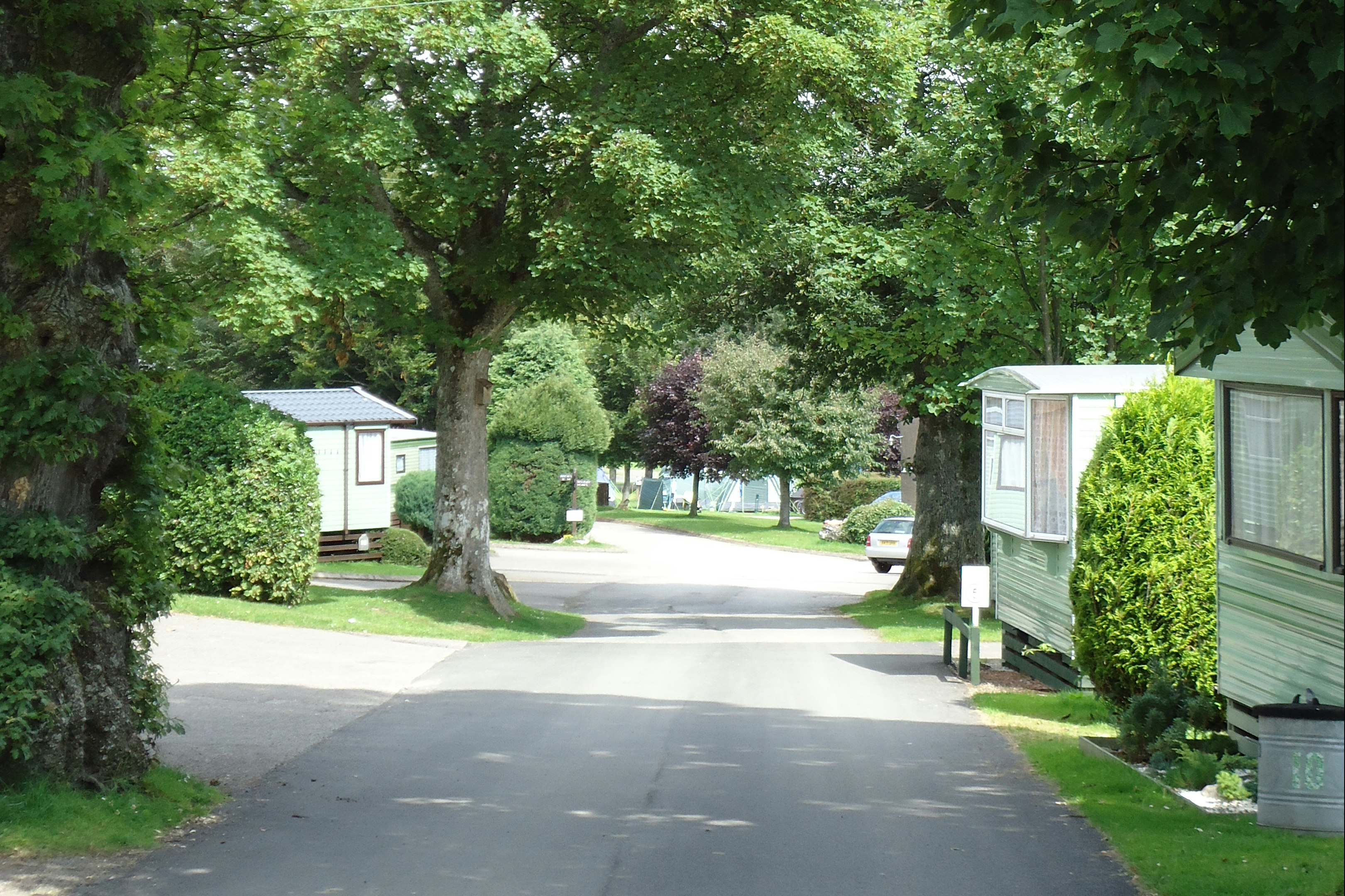 Ullswater Holiday Park - Mobilheime auf dem Campingplatz