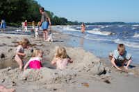 Ulslev Strandcamping  - Kinder am Strand vom Campingplatz direkt an der Ostsee