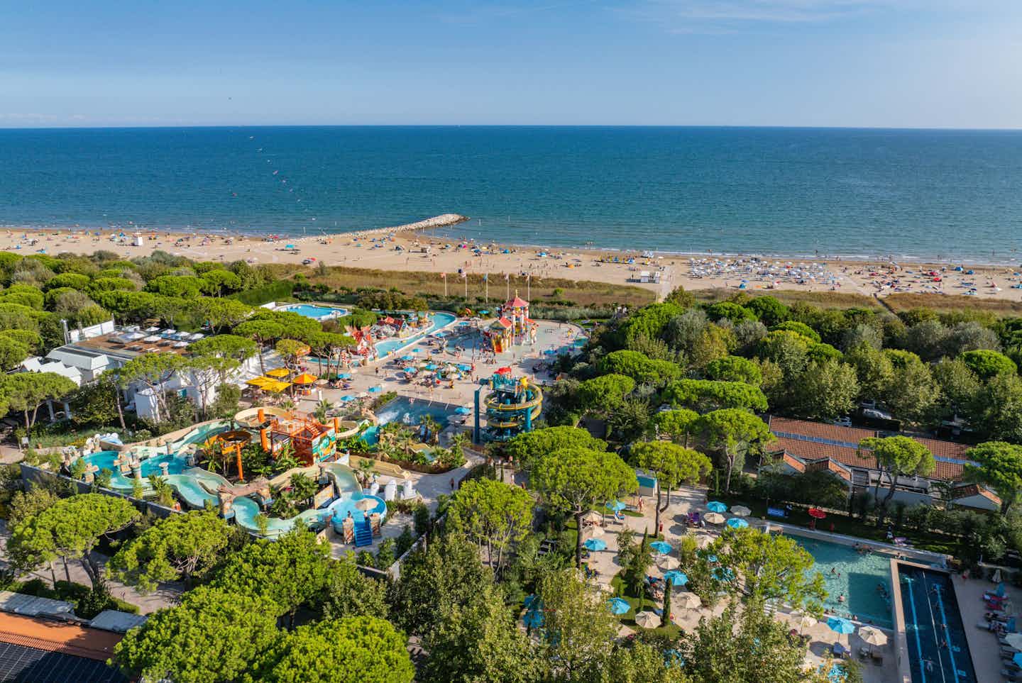 Union Lido Mare - Campingplatz aus der Vogelperspektive