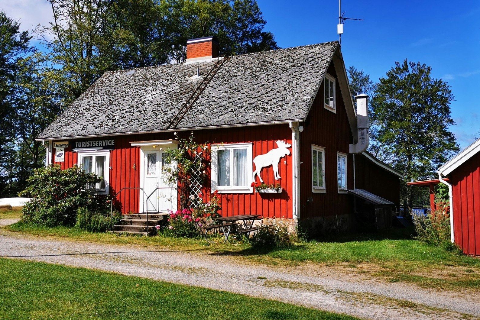 Urshult Camping - Campingplatz reception 