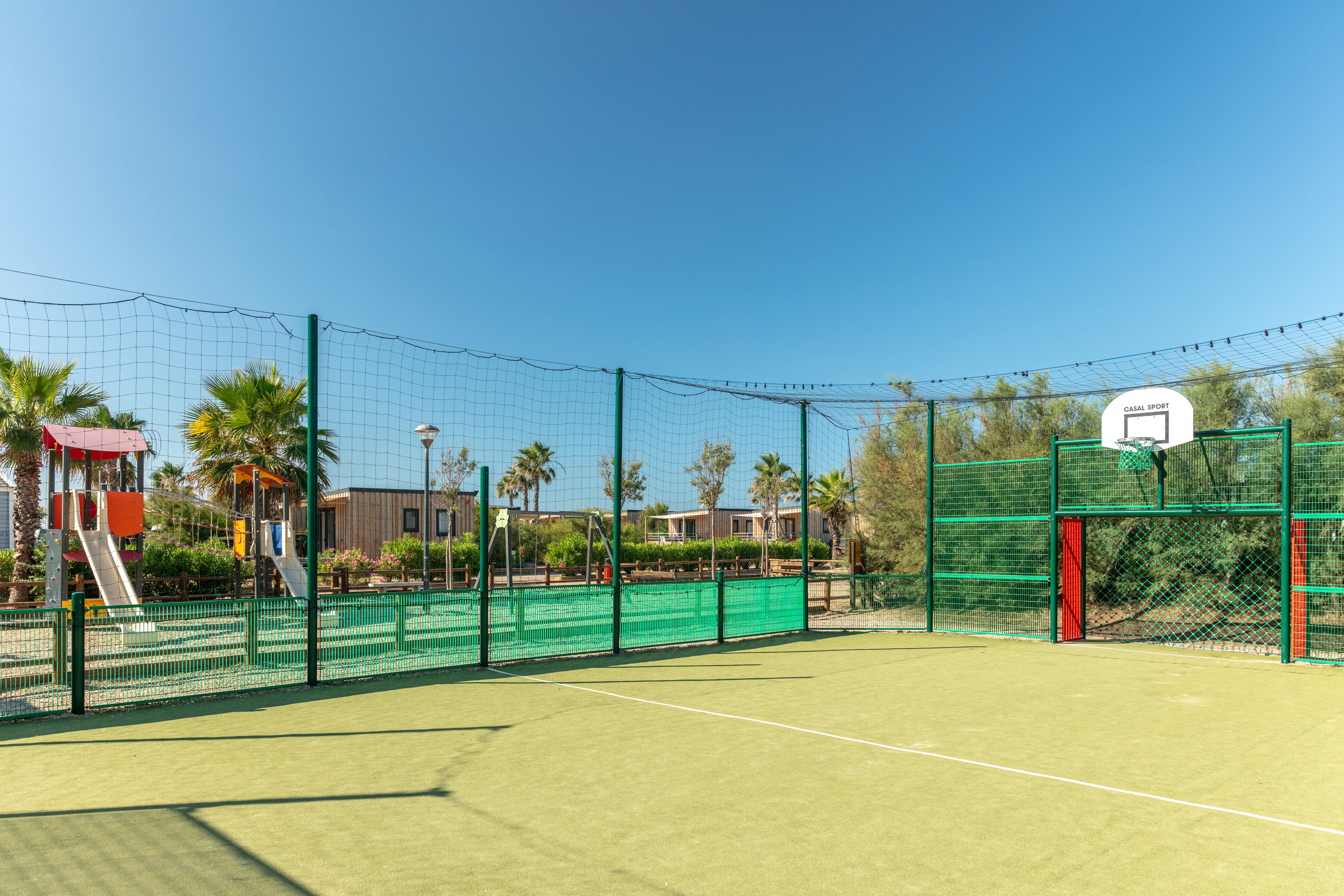 Marvilla Parks Palavas  Vacanceselect Camping Palavas Les Flots - Sportplatz auf dem Campingplatz