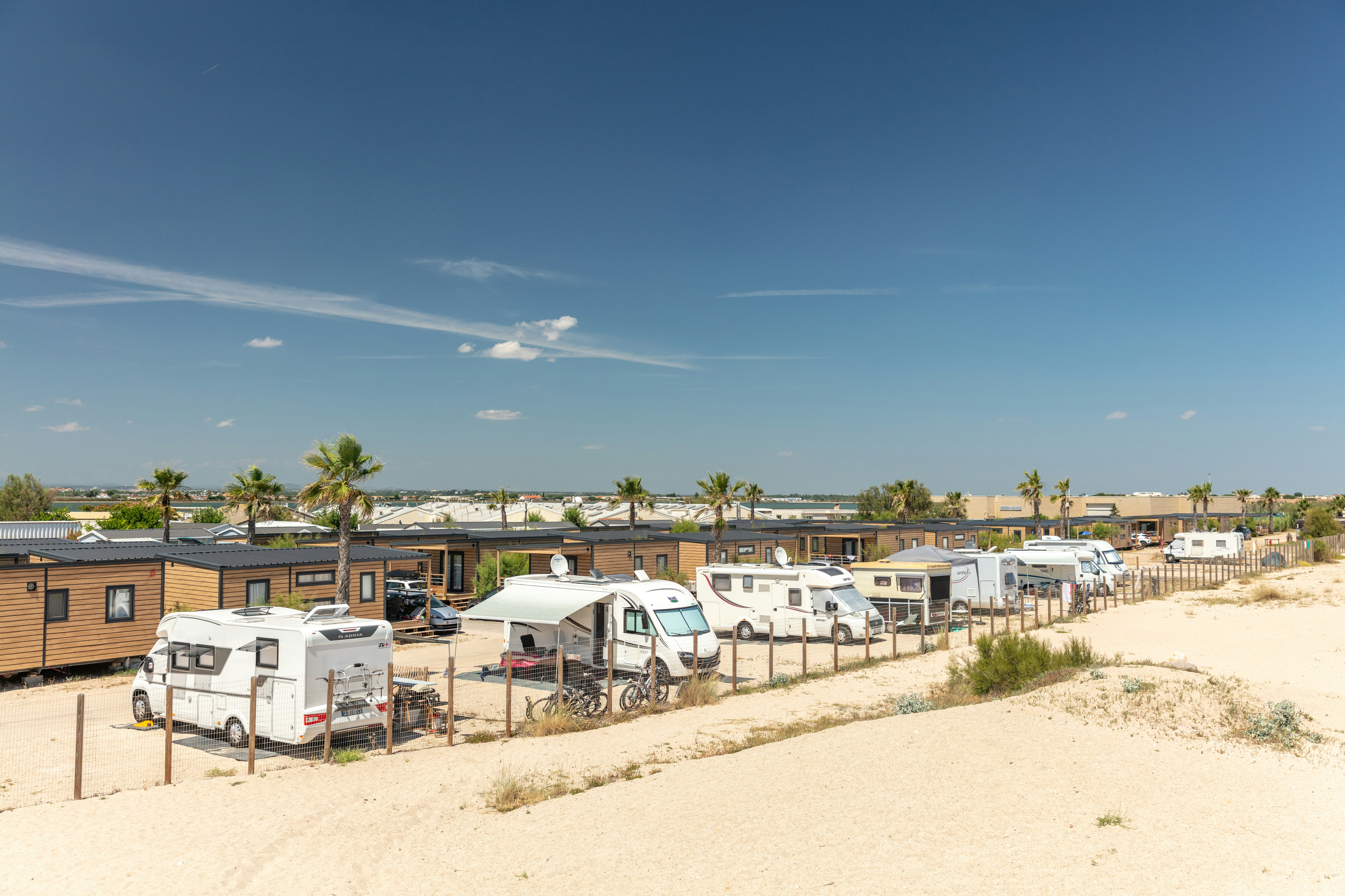 Marvilla Parks Palavas  Vacanceselect Camping Palavas Les Flots - Standplätze und Mobileheime auf dem Campingplatz am Strand