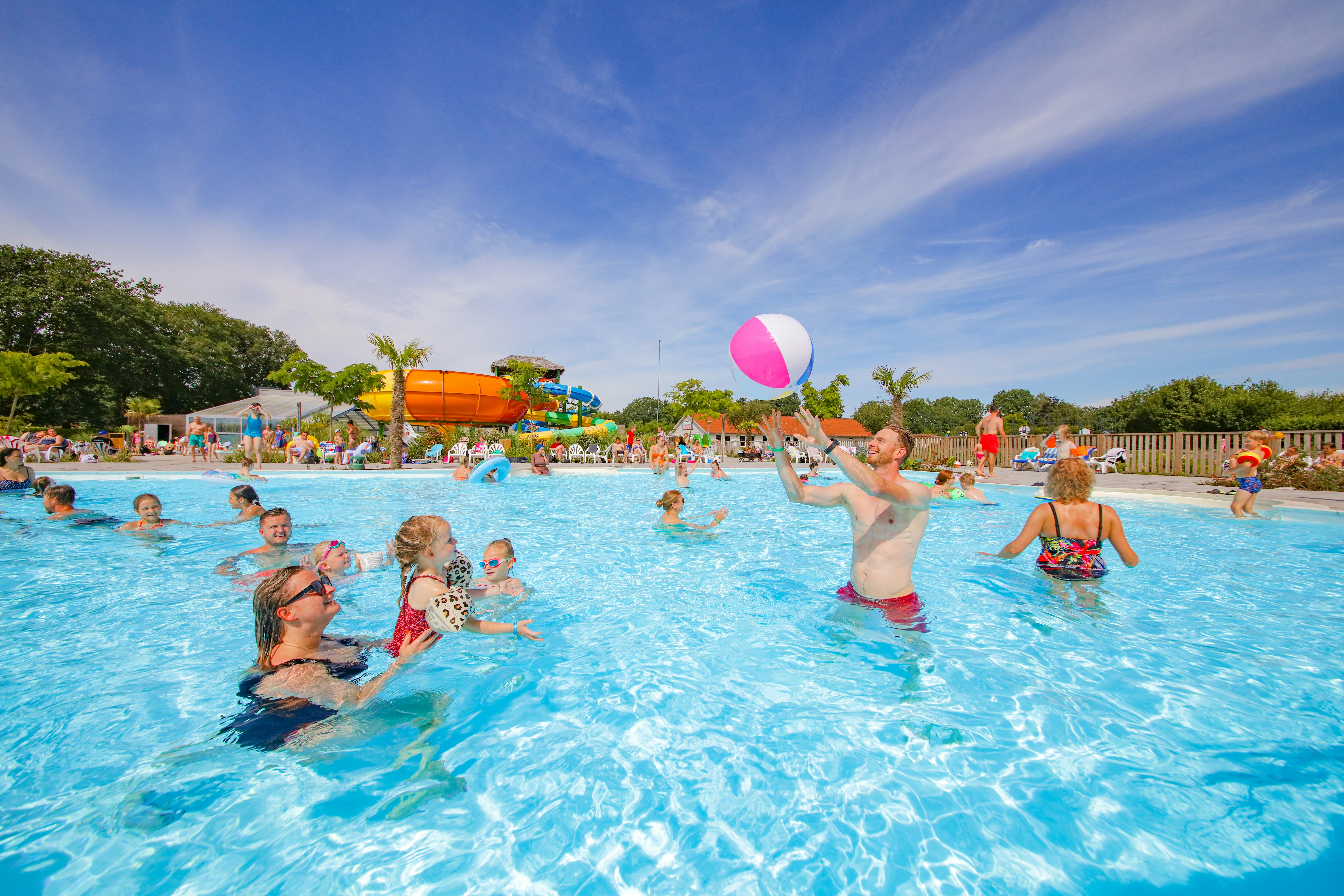 Capfun Camping Fruithof - Freibad auf dem Campingplatz