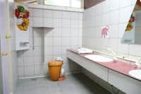 Vakantieoord De Bronzen Emmer - Sanitärbereich für Kinder mit Waschbecken und Spiegel