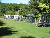 Vakantiepark De Luttenberg - schattiger Wohnmobilstellplatz auf dem Campingplatz --