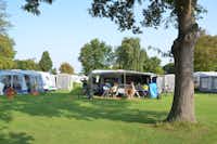 Camping & Jachthaven de Meeuw  Vakantiepark De Meeuw - Wohnmobil- und  Wohnwagenstellplätze im Grünen