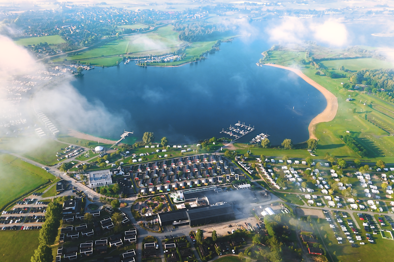 Vakantiepark Eiland Van Maurik (foto 1, bron: ANWB Camping)
