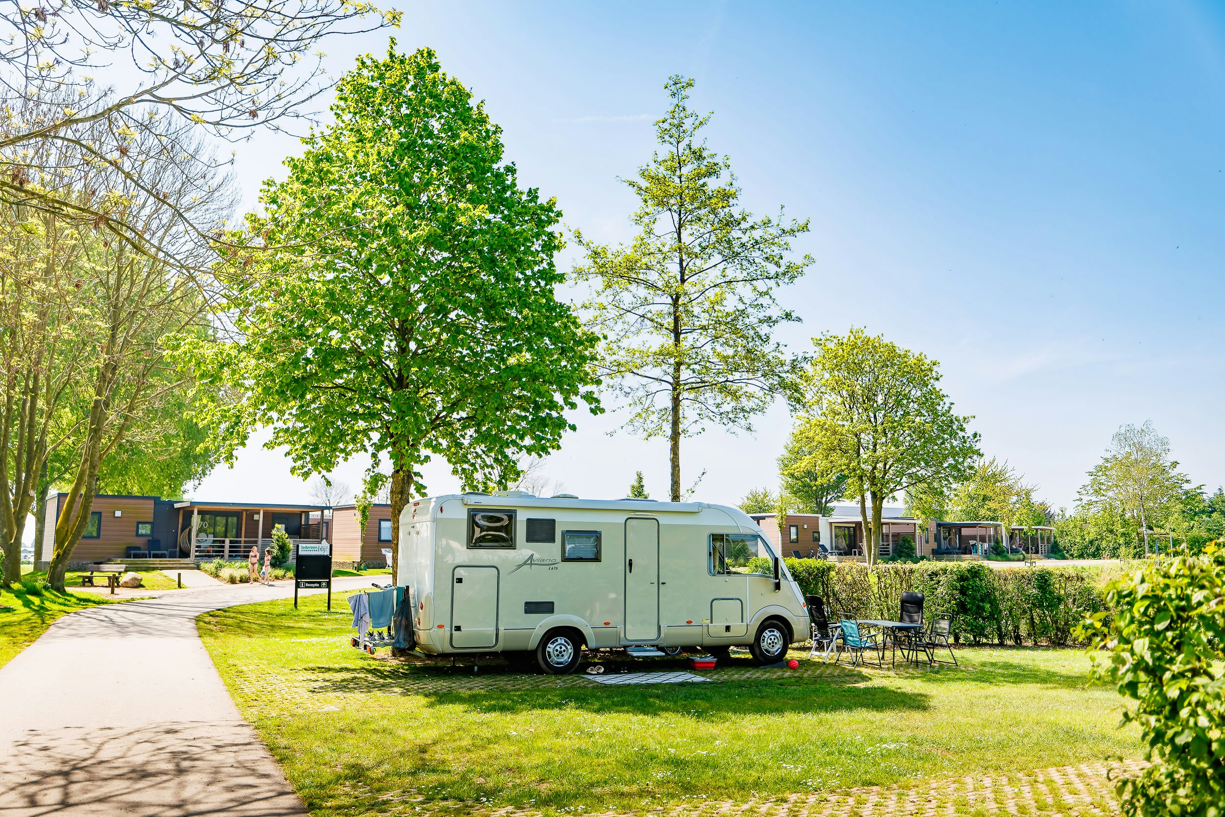 Vakantiepark Eiland van Maurik - Standplätze auf dem Campingplatz