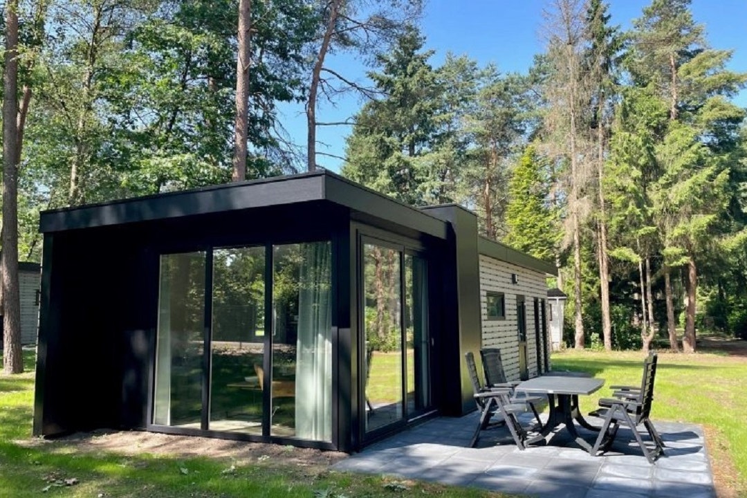 Vakantiepark Hertenhorst  - Mobilheim mit Terrasse auf dem Campingplatz