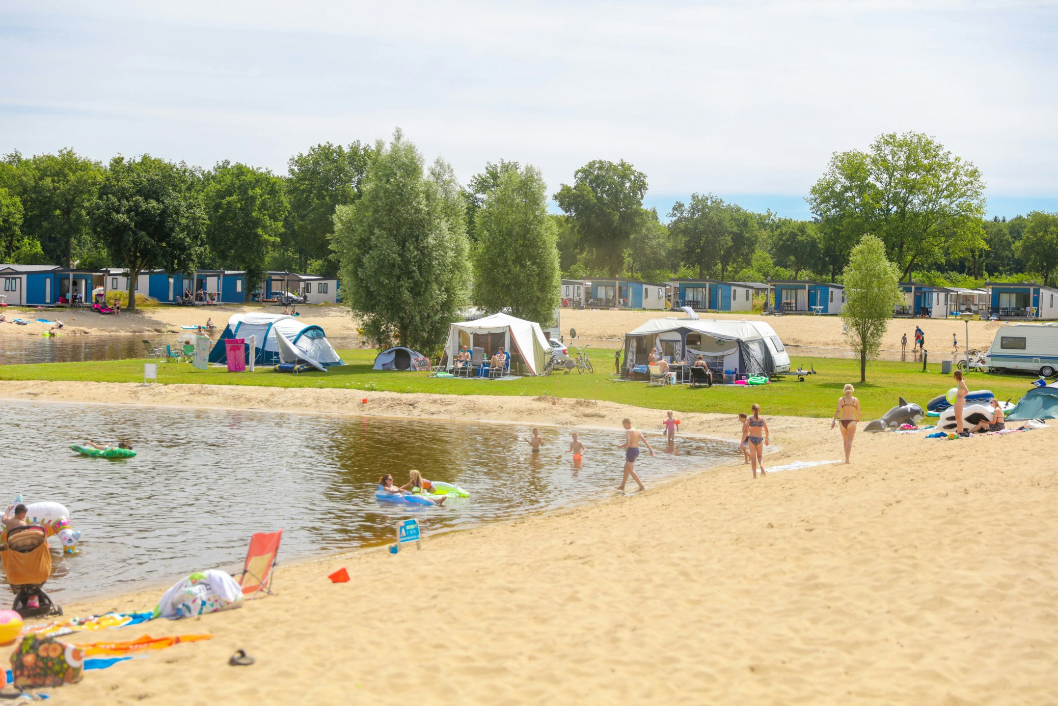 Capfun Camping Stoetenslagh - Standplätze auf dem Campingplatz