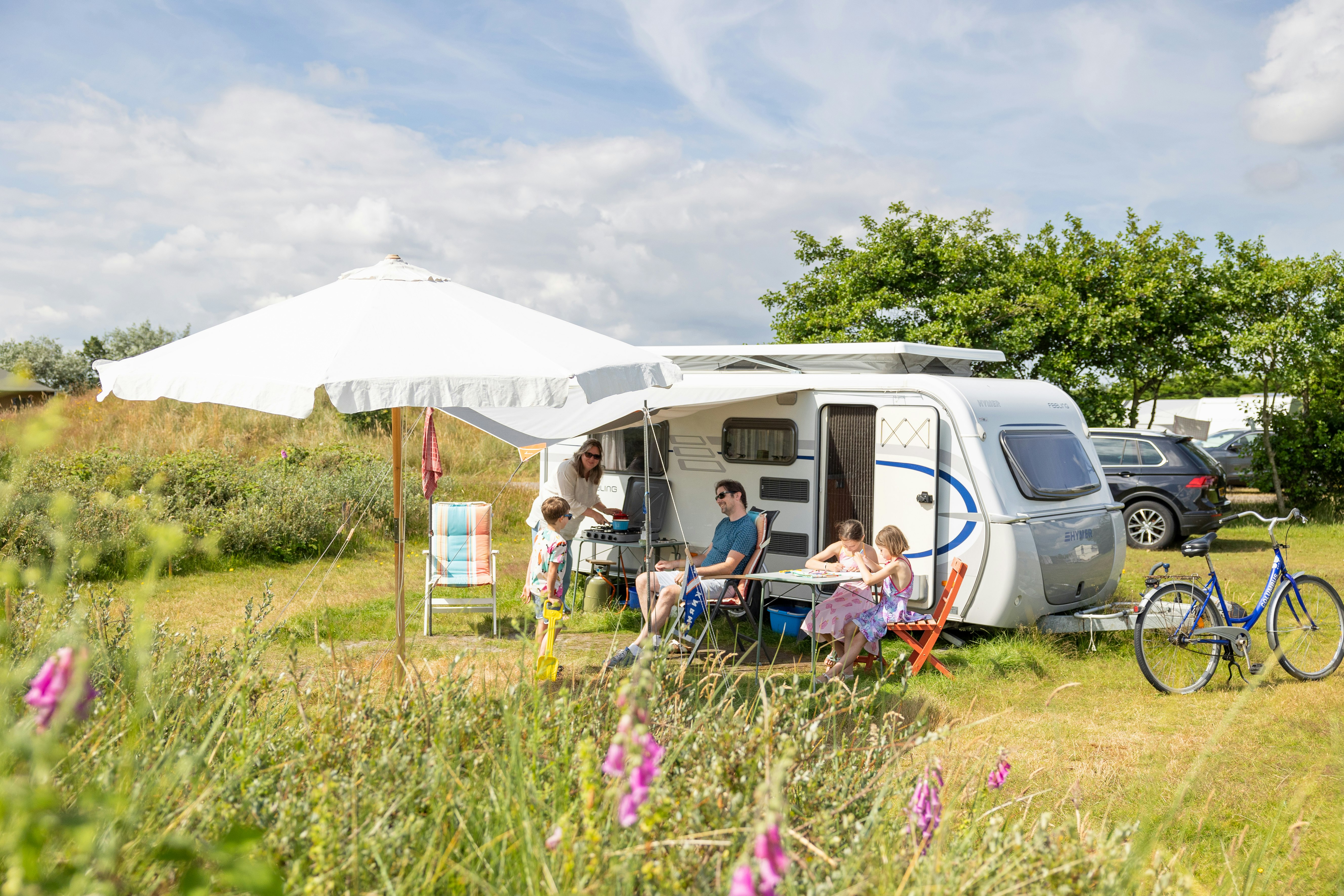 Vakantiepark Klein Vaarwater - Standplätze auf dem Campingplatz