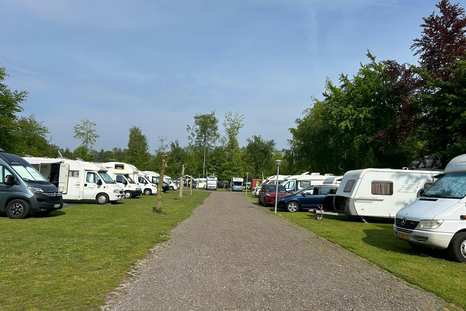 Vakantiepark 't Urkerbos - Standplätze auf dem Campingplatz