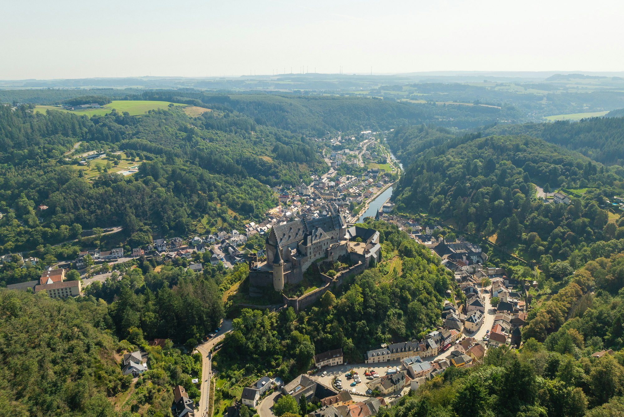 Resort Walsdorf  Vakantiepark Walsdorf  - Luftaufnahme des Campingplatzes