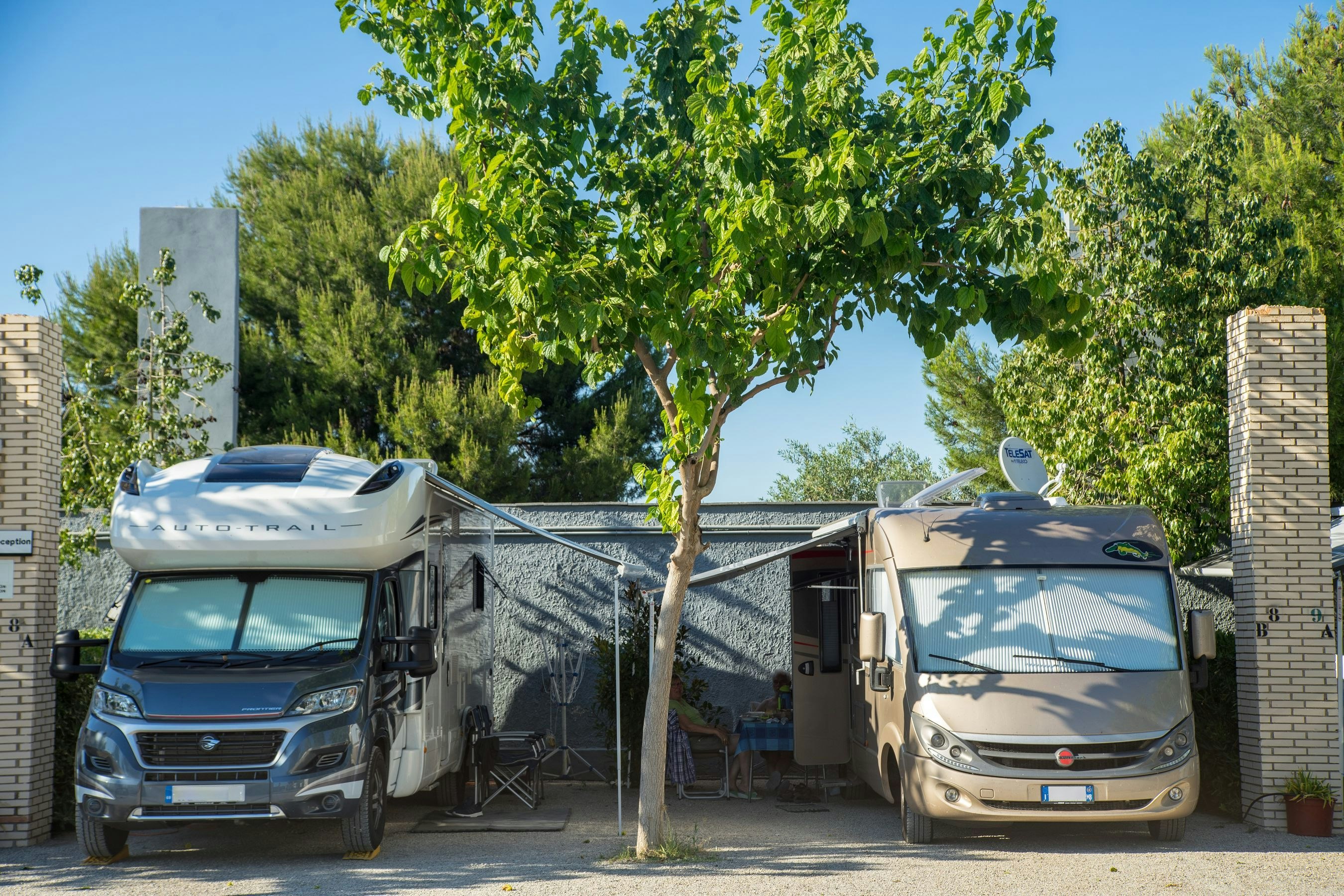 Valencia Camper Park - Standplätze auf dem Campingplatz