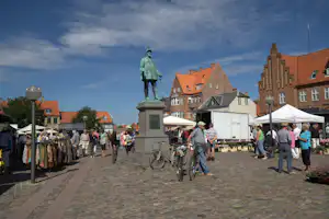 Køge & Vallø Camping - die Stadt Køge in der Nähe des Campingplatzes