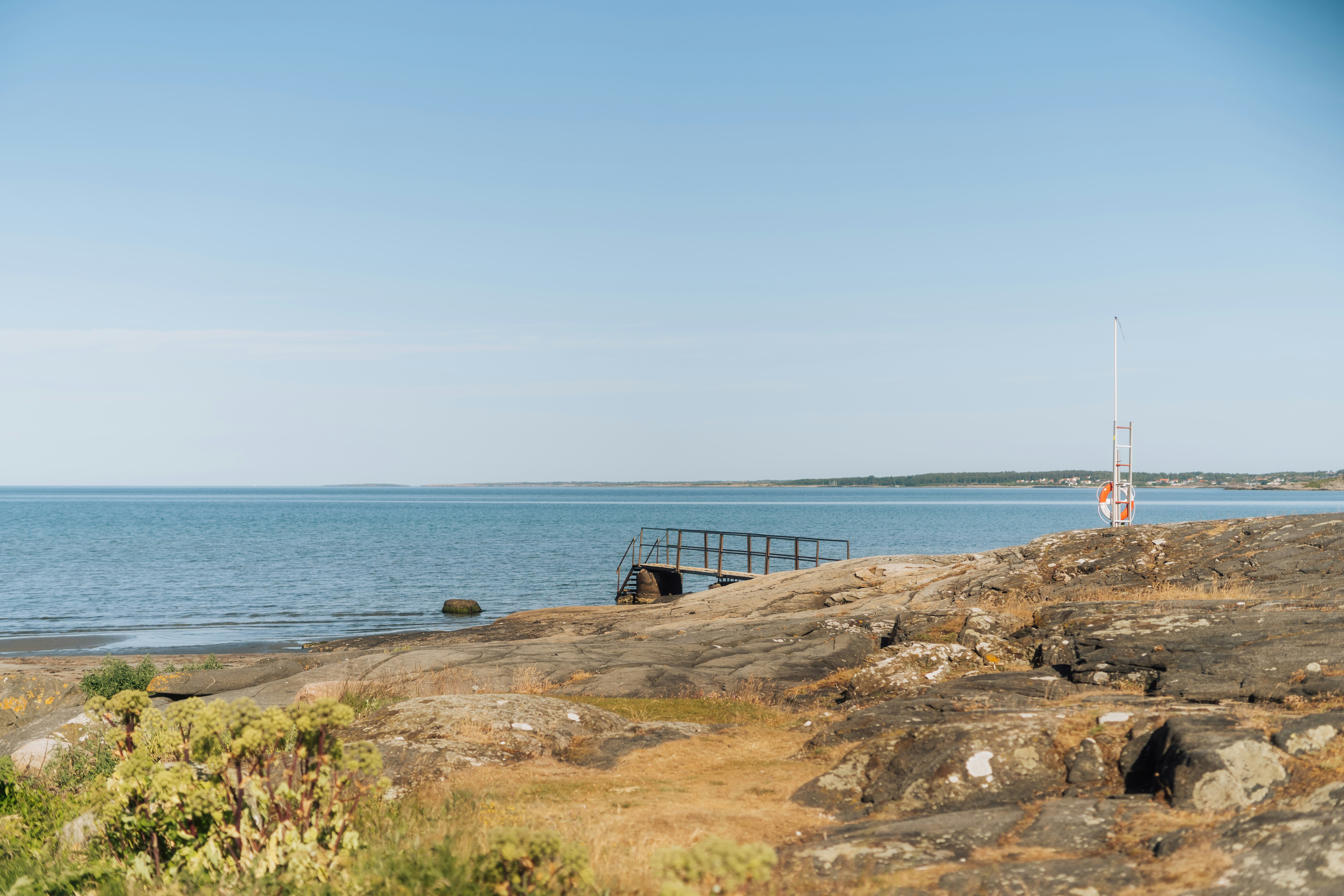 Vallersvik Camping & Hostel - Blick auf die Küste
