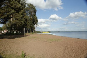 Våmåbadet Camping - Strand am Campingplatz