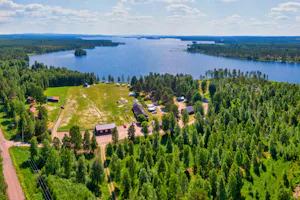 Venjans Camping - Campingplatz aus der Vogelperspektive