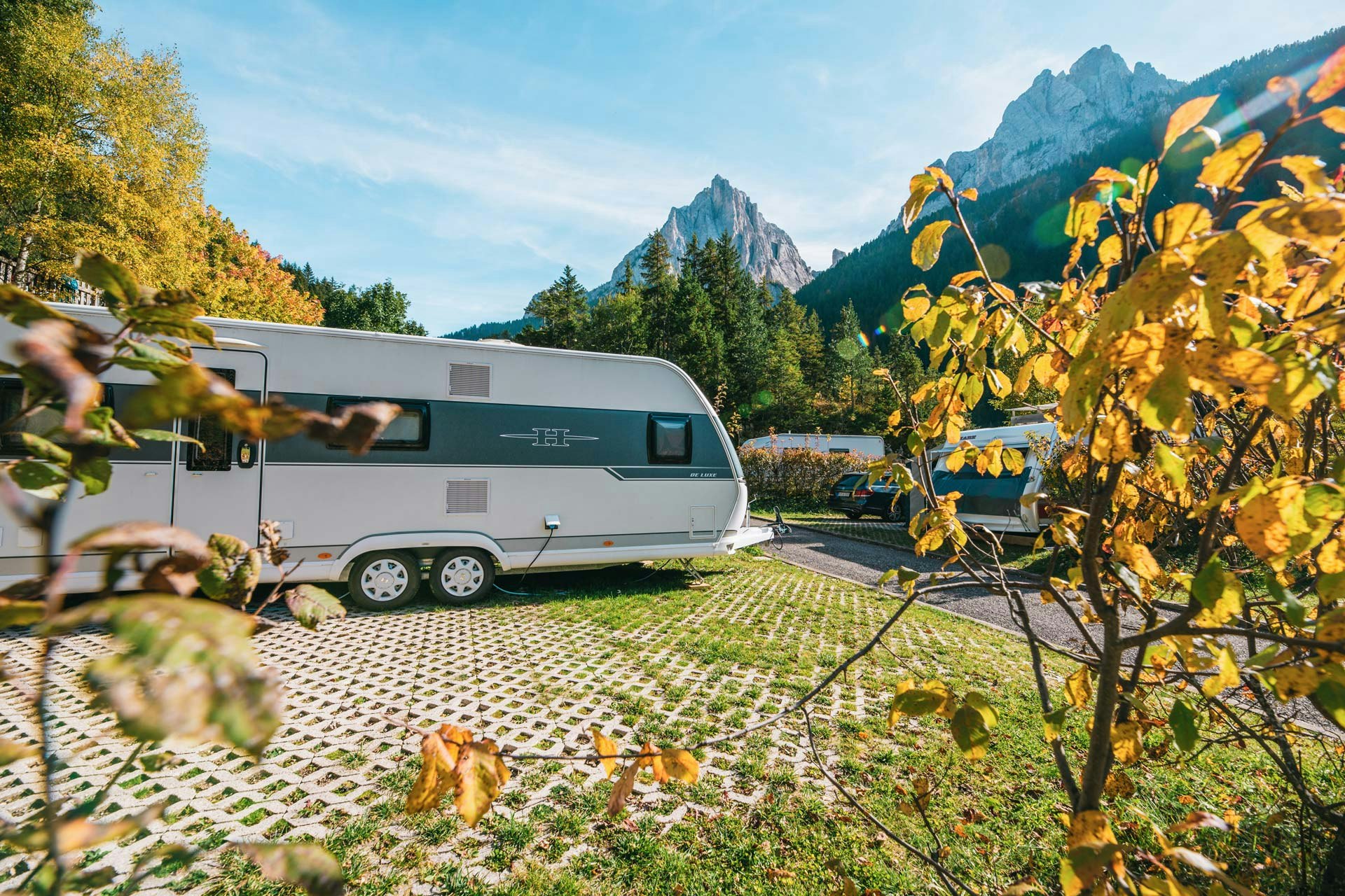 Vidor Family & Wellness Resort - Standplätze auf dem Campingplatz